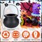 12 Pcs Halloween Decorations - Mini Witch Hats, Candy Cauldron, and Mini Broom